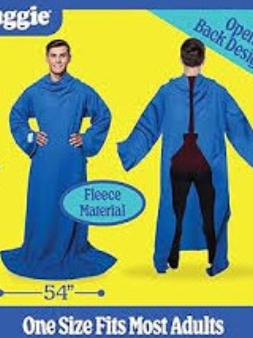 Original vintage Snuggie blanket - Blue